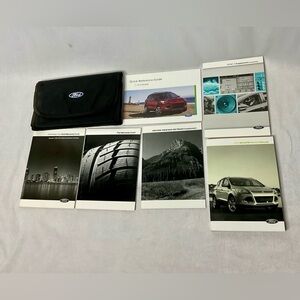 2016 Ford Escape Owners Manual With Case And Extra Booklets